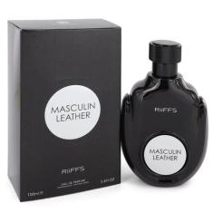 Perfume Masculino Riiffs Leather 100 Ml Eau De Parfum