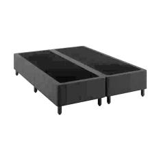 Base Cama Box Premium Queen Comum Preta