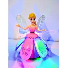 Boneca Small Angel Luz Musica Gira 360 graus!! - DM TOYS