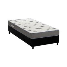 Cama Box Solteiro: Colchão Espuma D33 Ortobom Light Saúde + Base CRC S