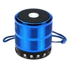Mini Caixa De Som Bluetooth Portátil Speaker Ws887 Azul - Bc Bora Cole