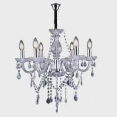 Lustre de Cristal para 6 Lâmpadas E14 Glam Taschibra