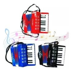 Brinquedo Sanfona Acordeon Gaita Infantil 8 Baixos - TOYS