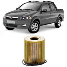 Filtro Óleo Fiat Strada 1.8 2011 a 2013 mann-filter HU816/2X