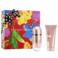 Coffret Carolina Herrera 212 VIP Rose Kit Perfume Feminino EDP + Creme Corporal Kit-Feminino