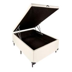 Cama Box Bau Casal 138 X 188  Corino