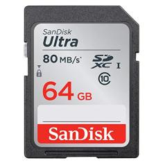 Cartão Sd Sandisk Ultra 64gb