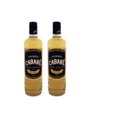 Kit Cachaça Cabaré Ouro 700ml 2 unidades