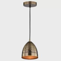 Pendente Cúpula em Aço 3013 Taschibra Bronze