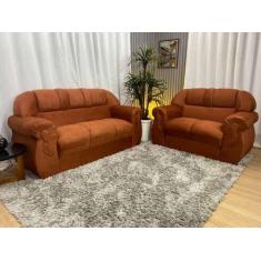 Sofá 2 e 3 Lugares Terracota 604 Corsa - Alpoim