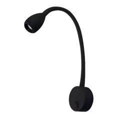 Kit 7 Arandela Articulavel Led Preto 3000K Leitura Quarto