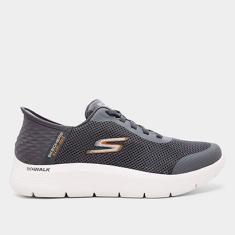 Tênis Skechers Go Walk Flex Slip Ins Masculino-Masculino