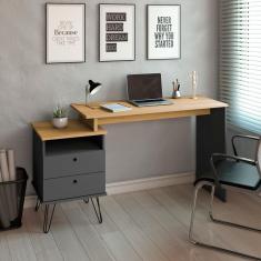 Escrivaninha Artany Plus com 2 Gavetas e 1 Nicho