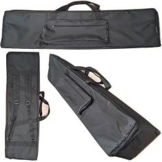 Capa Bag Para Piano Yamaha Dgx530 Nylon Master Luxo (preto)