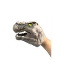 Fantoche Mão Luva Dino Cabeça Dinossauro - Zoop Toys, Marrom