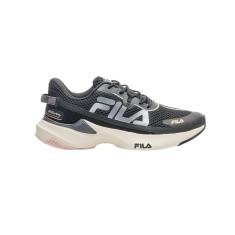 Tênis Fila Recovery Preto Cinza Dourado-Feminino