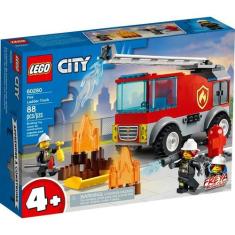 Caminhão Dos Bombeiros Com Escada - Lego City 60280