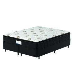 Cama Box Colchão Casal Queen Molas Ensacadas Granville Pillow Top 158x