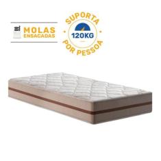 Colchão Solteiro King Classic Molas Pocket 96x203x22cm - Lucas Colchõe