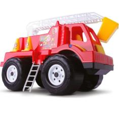 Caminhão Tandy Bombeiro - Cardoso Brinquedos - - BRINQUEDOS CARDOSO