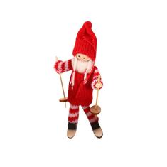 Boneca de esqui Bonitos Enfeites de árvore de Natal Decoração de Natal Presente