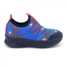 Tênis Infantil NovoPé Aranha Com Led Menino 30001272-2617-Masculino