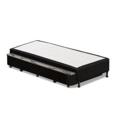 Cama Box SOLTEIRO Flora Bicama Black - Molas Bonnel - 088x188 - Gazin,
