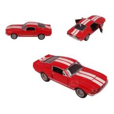 Carrinho De Ferro Mustang Shelby Gt 500 1967 Metal Miniatura - Str Sto