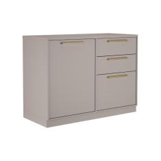 Balcão de Cozinha Itatiaia Fendi 1 Porta e 3 Gavetas Essence