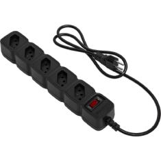 Filtro de Linhas Intelbras EPE 205 PT 5 Tomadas - 4824201