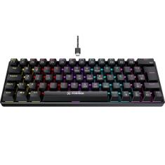 Teclado Gamer Mecânico Fortrek Gravity 65 Compact Preto Switch Outemu Red