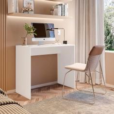 Mesa Escrivaninha sem Gavetas Magnus Branco