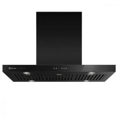 Coifa de Ilha Electrolux Pro Series 90CIV 90cm com Painel Touch LED e Vazão 650m³-h Preto 220V