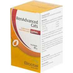 Suplemento Vitamínico Candioli RenAdvanced Cats Tratamento Renal - 40 g