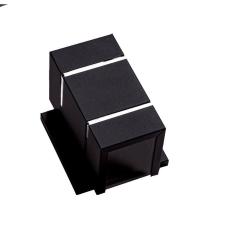 Kit 3 Arandelas Preto 2 Focos 2 Frisos Base Parede Ar1512