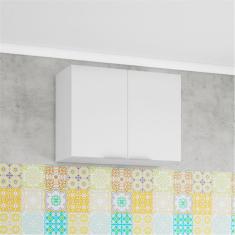 Armário Aéreo Bartira Rubi com 2 Portas e 1 Prateleira - 80cm de largura