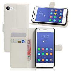 Capa carteira Lenovo ZUK Z2, capa carteira flip de couro PU premium com compartimento para cartão, suporte e fecho magnético [capa interior à prova de choque de TPU] Compatível com Lenovo ZUK Z2