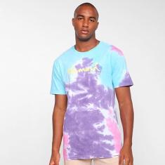 Camiseta Diamond Og Script Tie Dye Masculina-Masculino