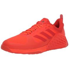 Adidas Unissex-Adulto Dropset 2, Vermelho solar/vermelho brilhante/vermelho sombra, 6.5 Wide Women/5.5 Wide Men