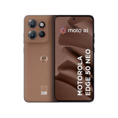Smartphone Motorola Edge 50 Neo 256GB Mocha Mousse 5G 16GB RAM 6,4" Câ