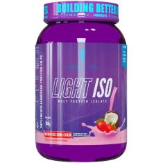Whey Protein Isolado Light Iso 900g Canibal Morango com Coco