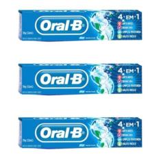 Kit C/03 Oral B 4Em1 Creme Dental 70G