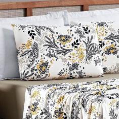 Jogo De Cama Malha King Quality 04 Peças - Blossom - BIA ENXOVAIS