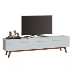 Rack Classic 3g 2.2 Branco Acetinado - Imcal Móveis