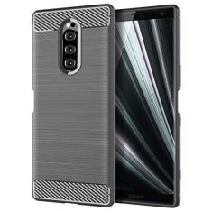 Capa para Sony Xperia 1, sensação macia, proteção total, anti-arranhões e impressões digitais + capa de celular resistente a arranhões para Sony Xperia 1