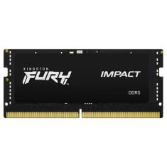 Memória P/ Notebook Gamer Kingston Fury Impact, 16GB, DDR5, 4800MHz, CL38 -KF548S38IB-16