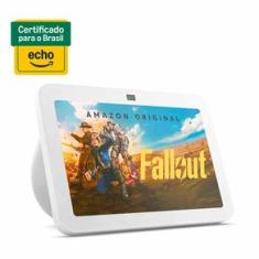 Echo show 8 Amazon Smart Display com Áudio Espacial, Hub de Casa Inteligente e Alexa Branco - SHOW83
