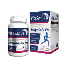 Magnésio Pa Suplemento Alimentar Em 60 Cápsulas Vitasanus