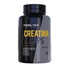Creatina 100 Pura Monohidratada 180 Cápsulas Probiótica