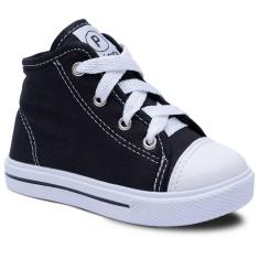 Tenis Infantil Casual Cano Alto Menina Menino Star 11.49i-Feminino